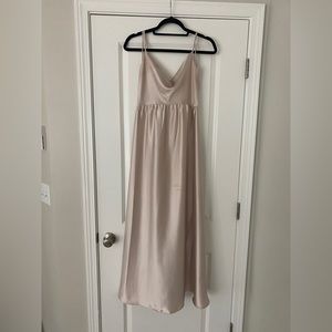 AMSALE Pauline, Maternity Dress, Champagne